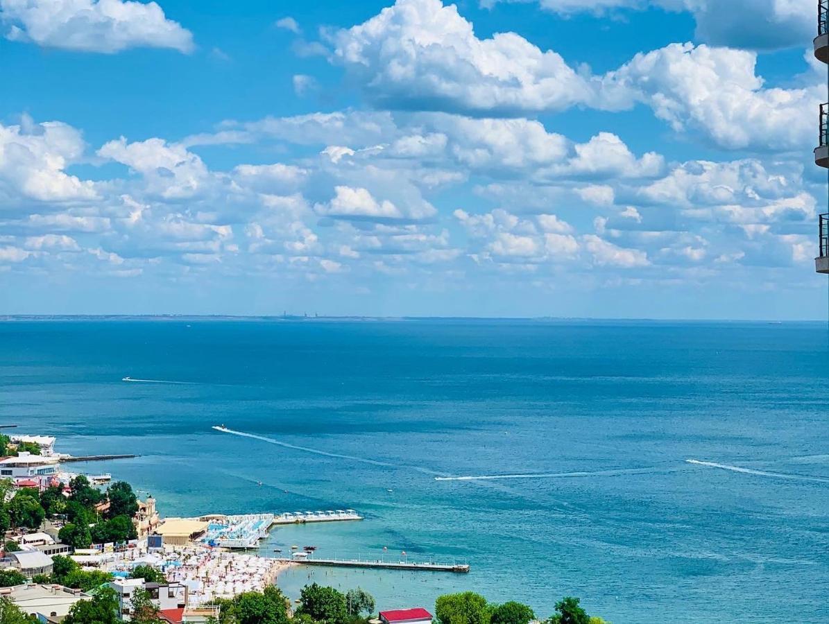 אודסה Arcadia Sunrise Sea View Apartment מראה חיצוני תמונה