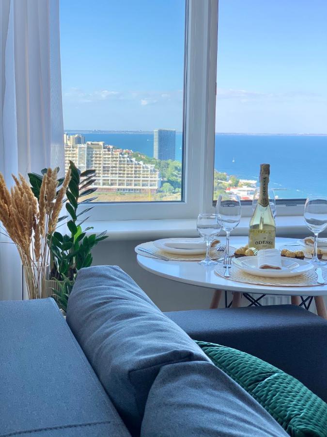 אודסה Arcadia Sunrise Sea View Apartment מראה חיצוני תמונה