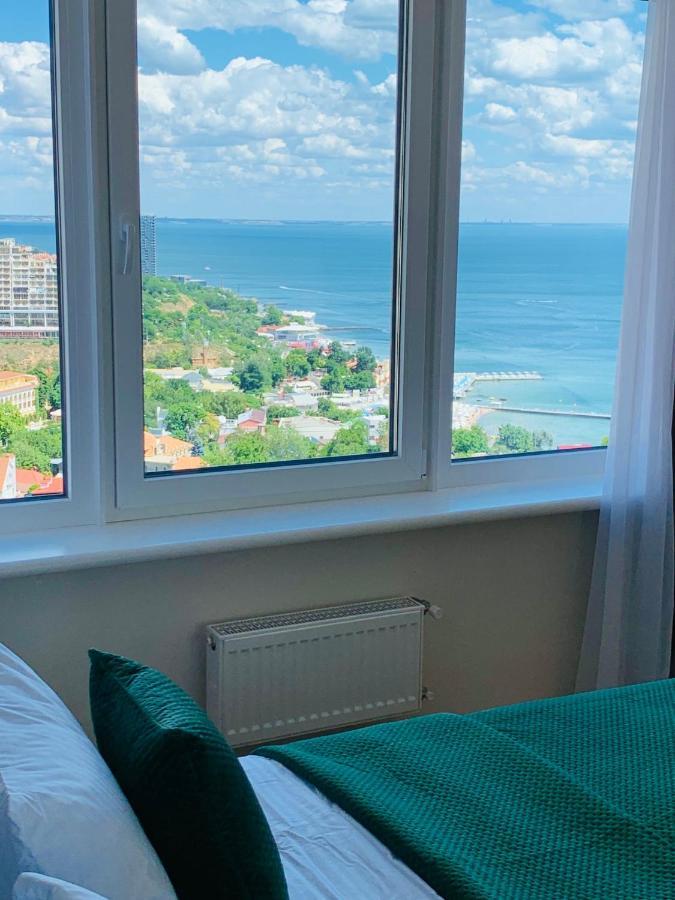 אודסה Arcadia Sunrise Sea View Apartment מראה חיצוני תמונה
