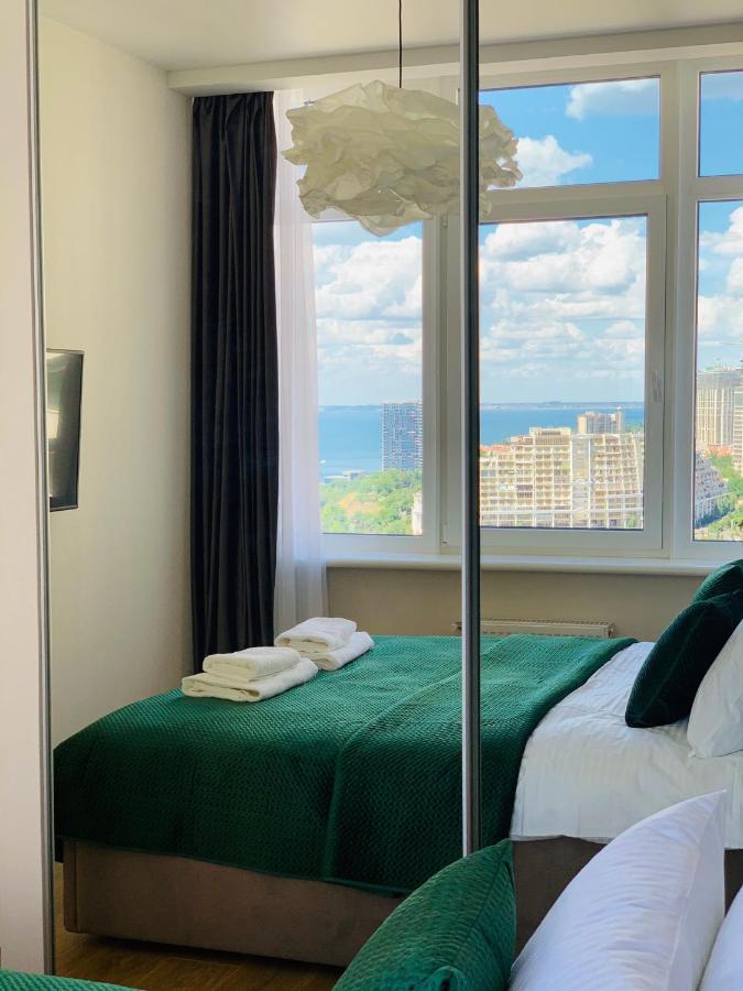 אודסה Arcadia Sunrise Sea View Apartment מראה חיצוני תמונה