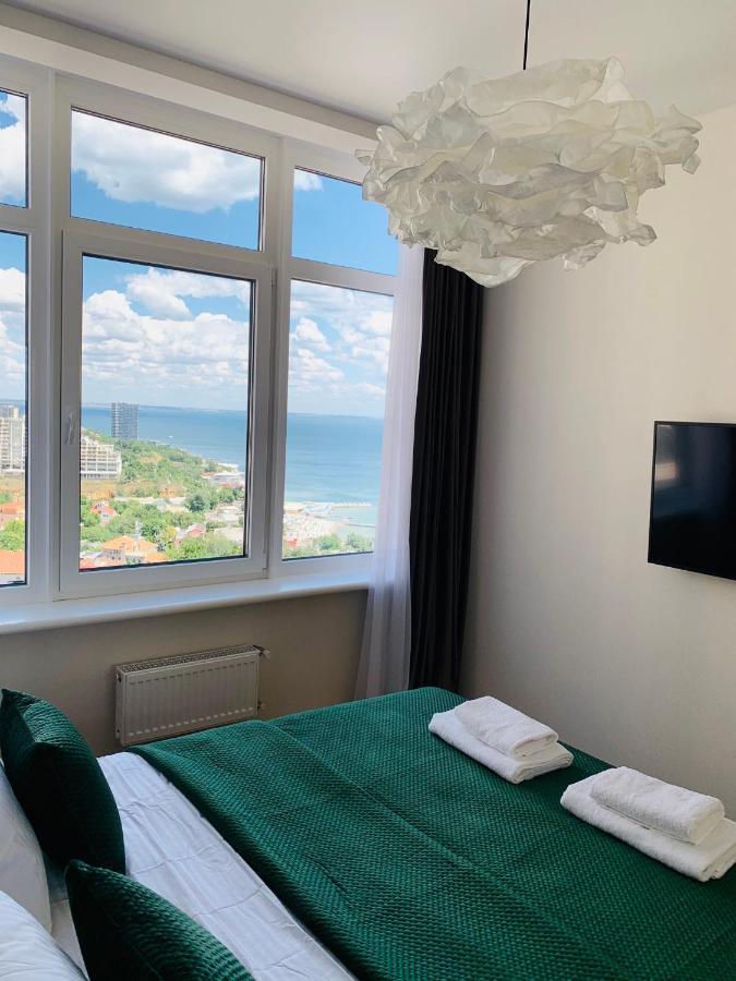 אודסה Arcadia Sunrise Sea View Apartment מראה חיצוני תמונה